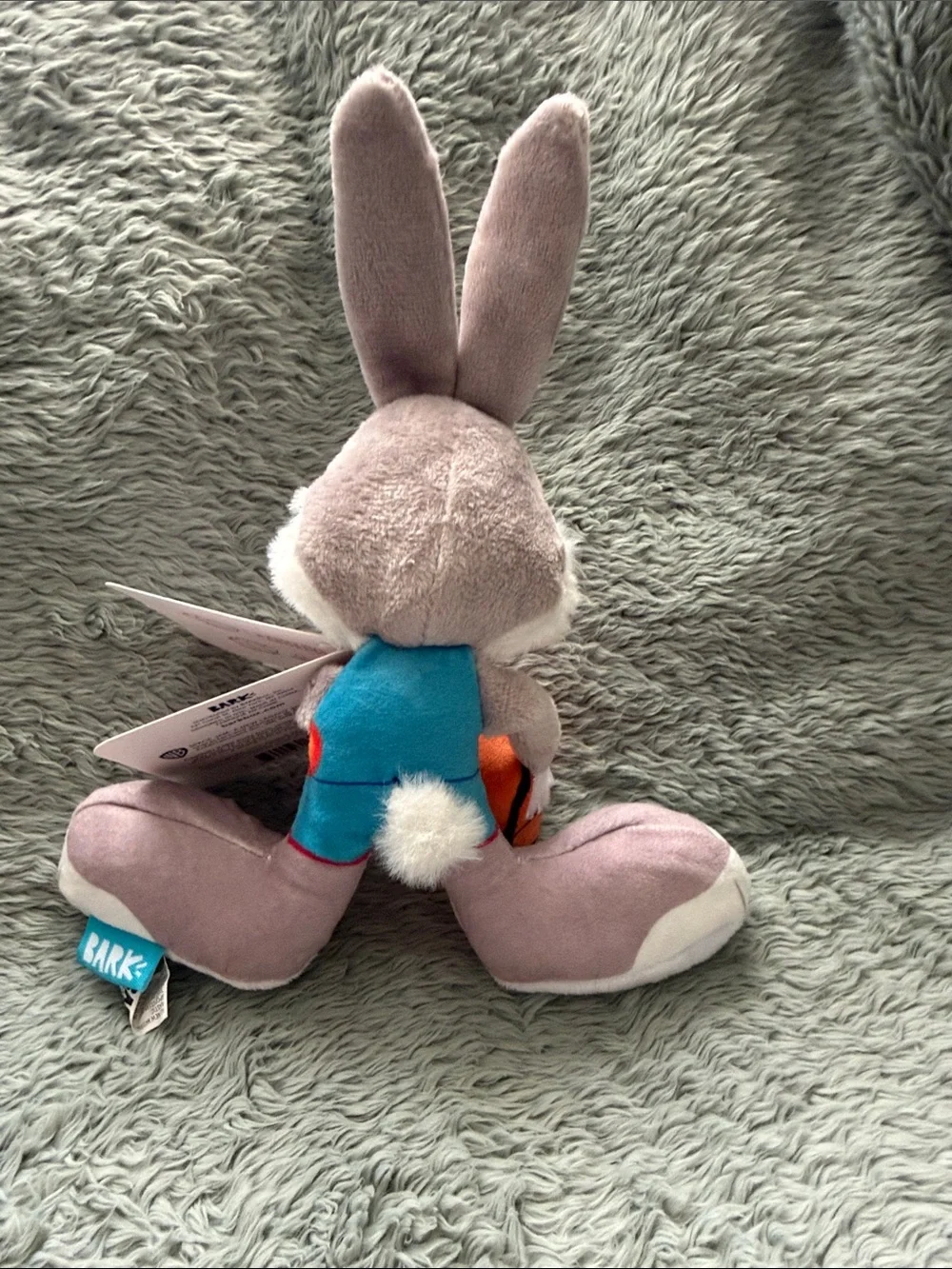 Bark Bugs Bunny Space Jam Dog Toy